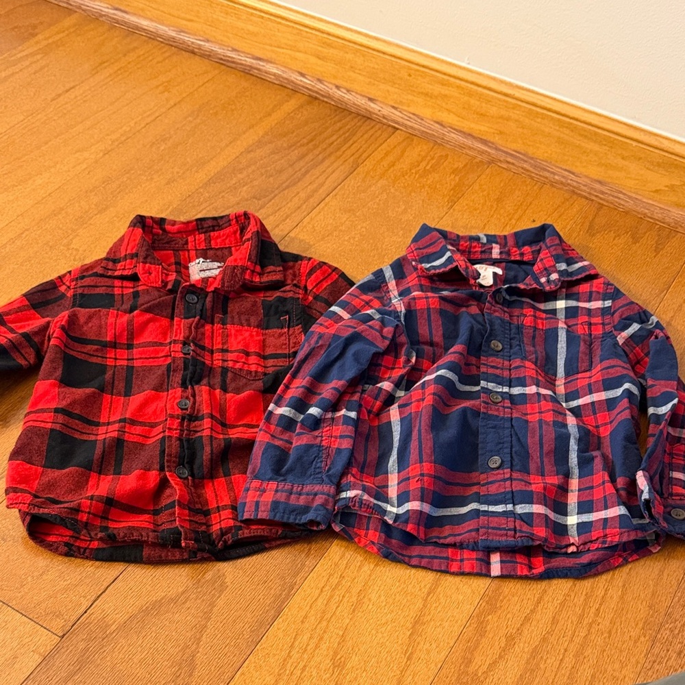 Cat & Jack Button Down Shirts